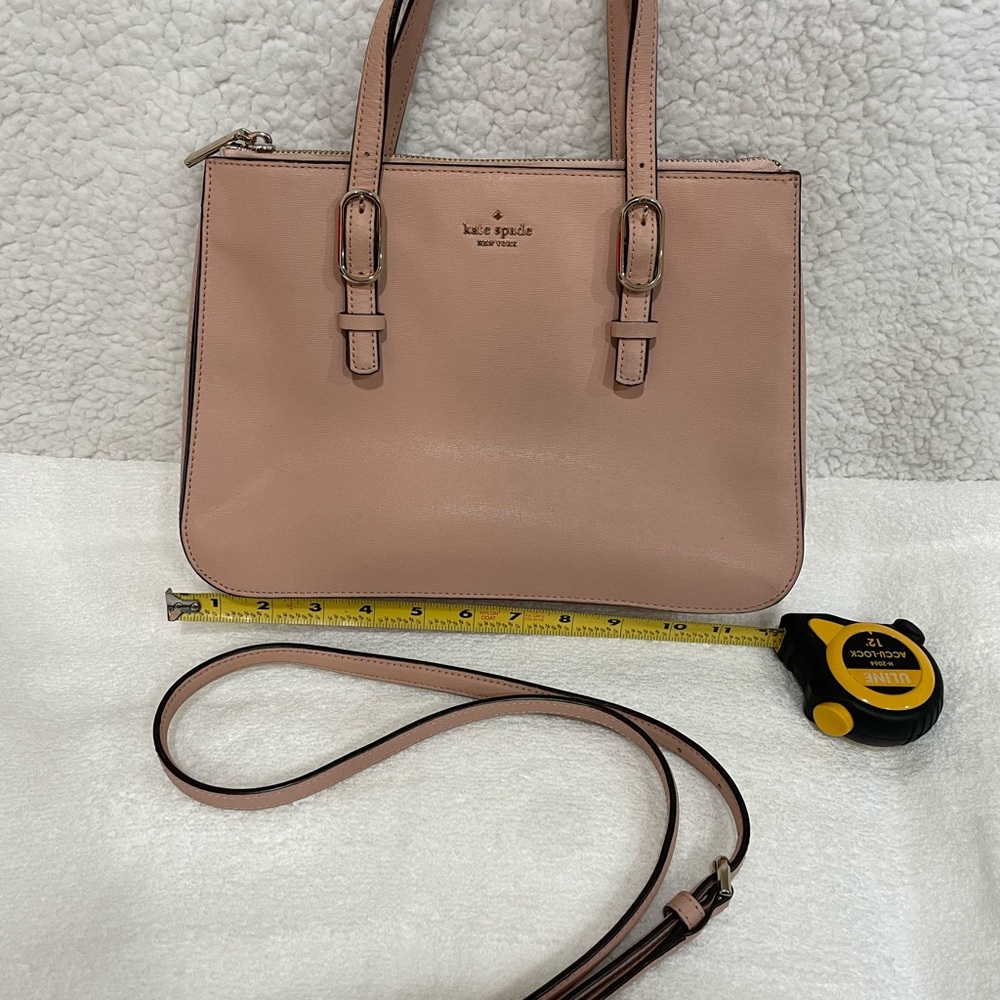 Kate Spade Pink Leather Tote Bag